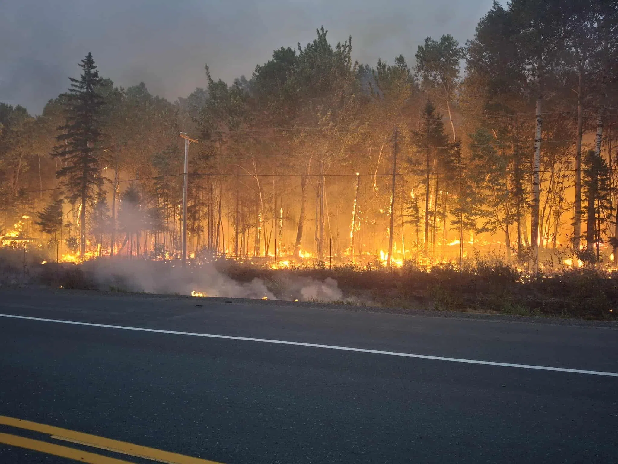 19 wildfires now burning across N.B.