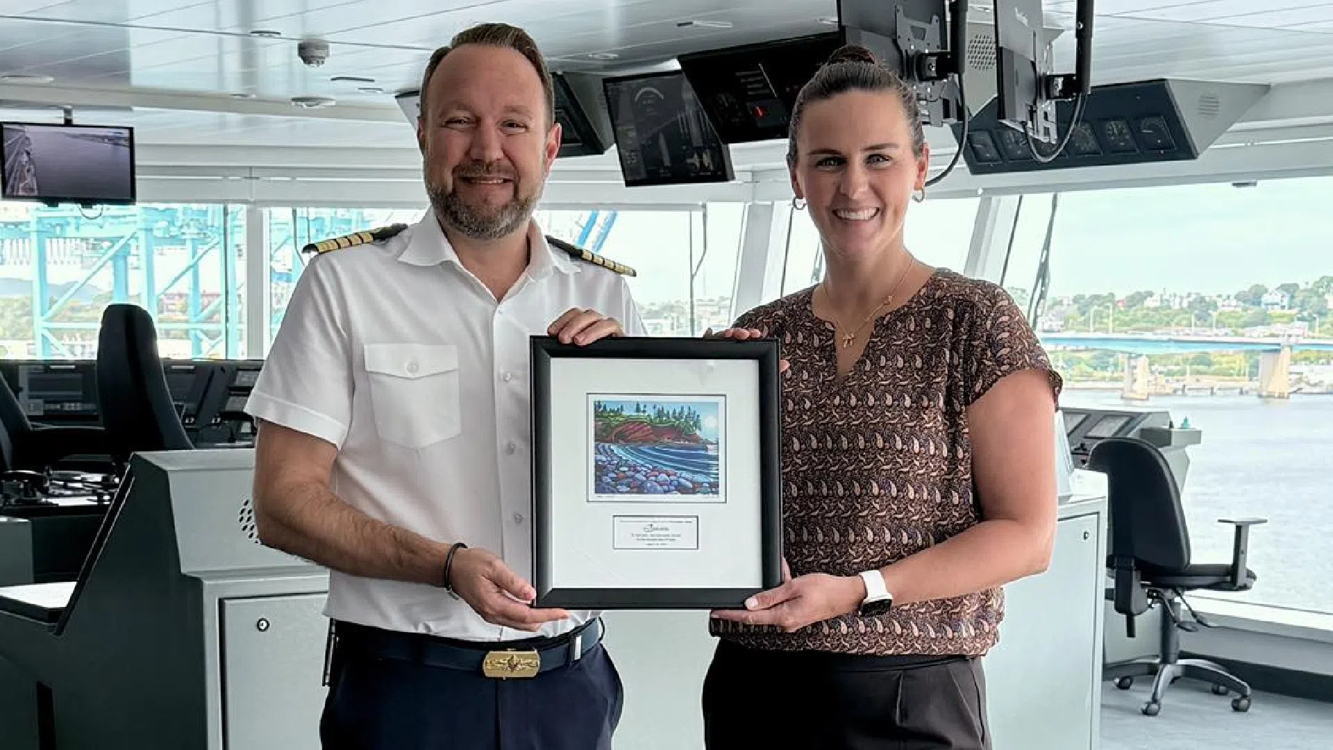 Unexpected cruise ship visit to Saint John