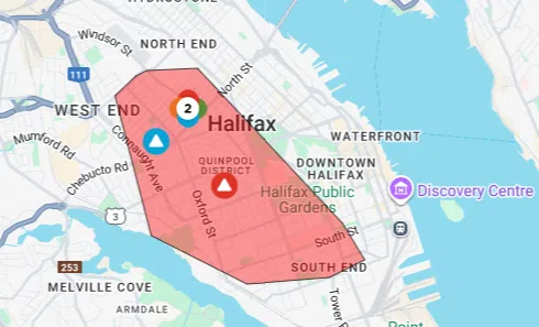 Crews responding to power outage in Halifax