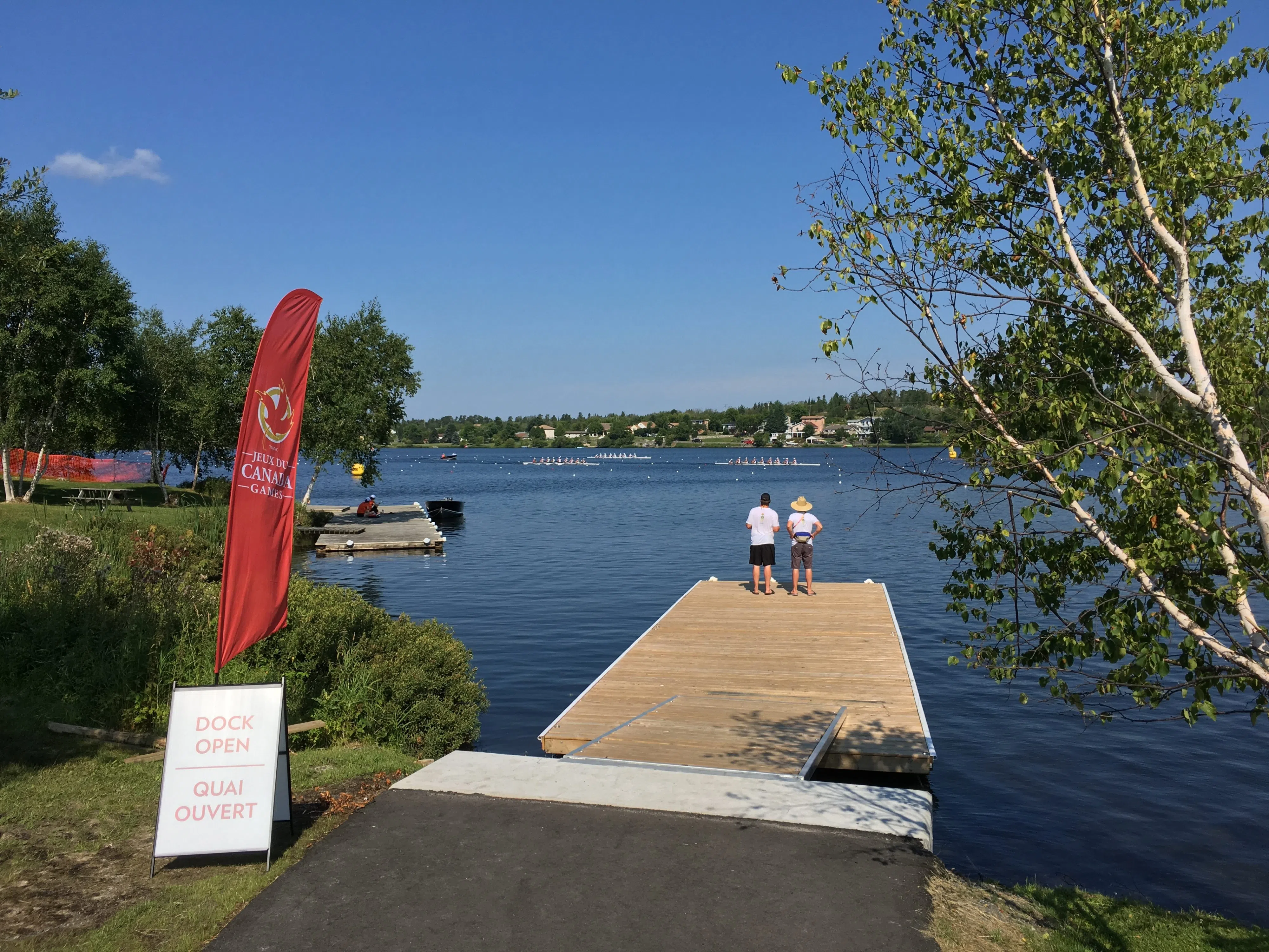 Rabbit Lake levels going down