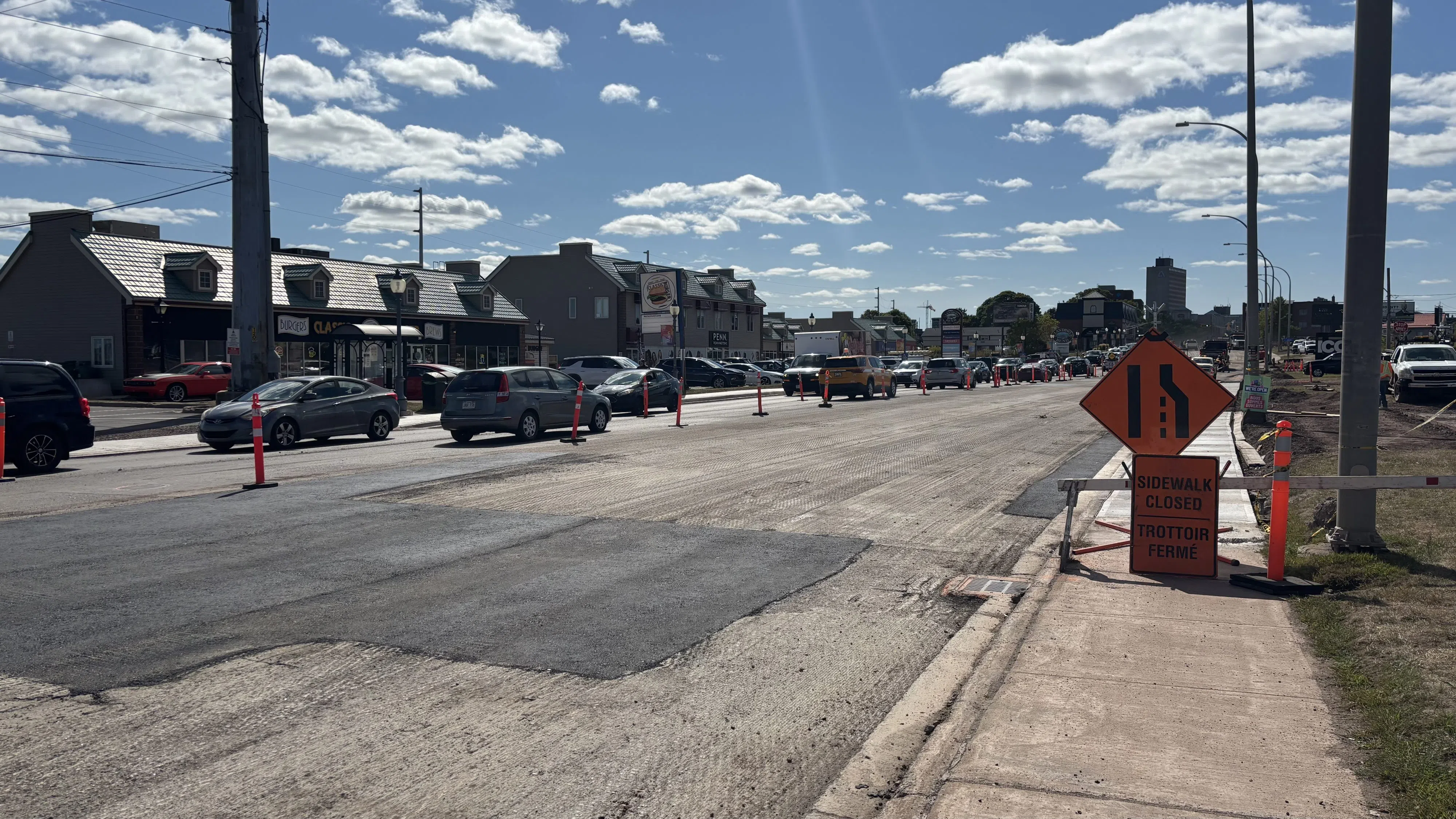 'Challenging' Main Street work nearly complete