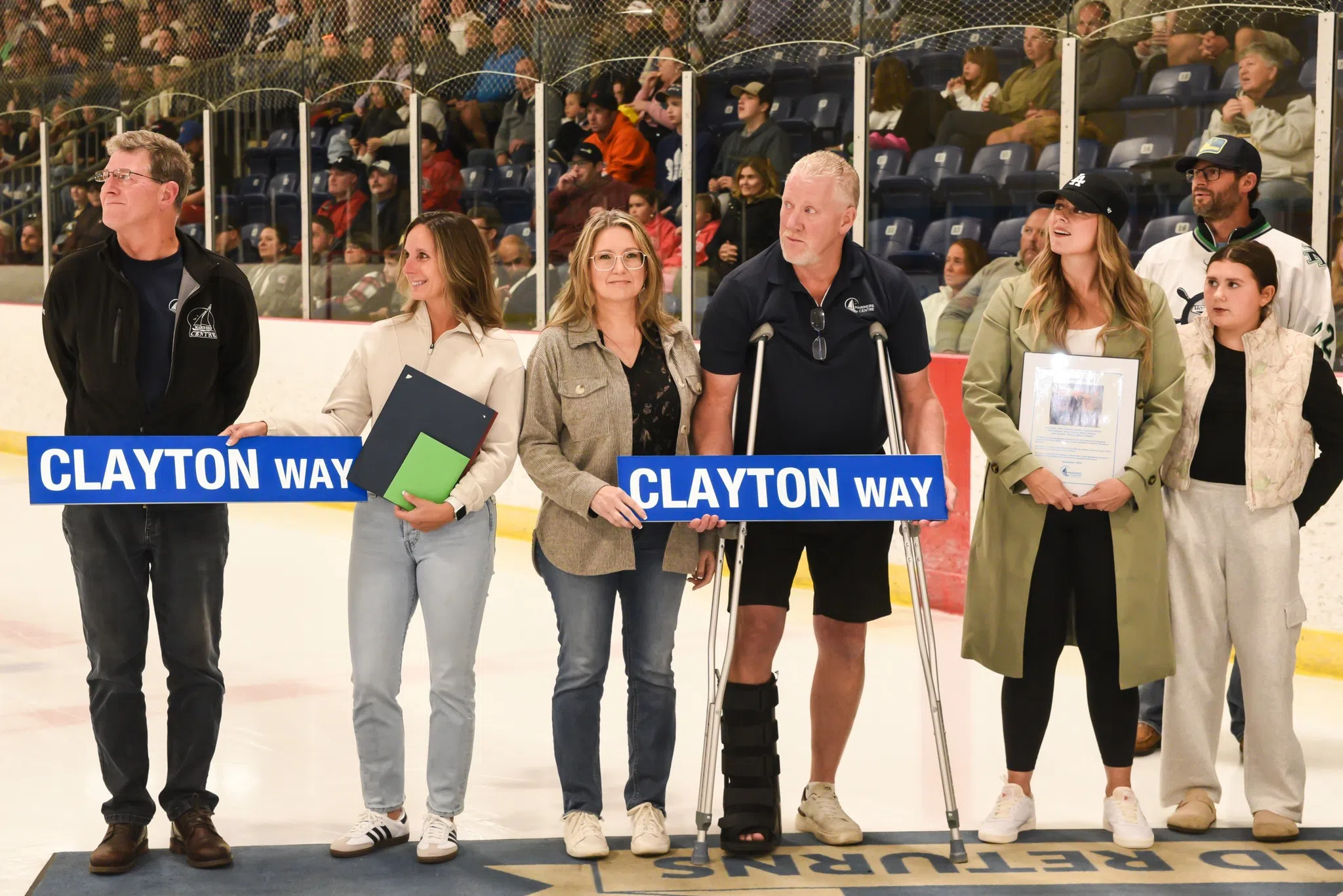 Street in front of Mariners Centre to be named 'Clayton Way'