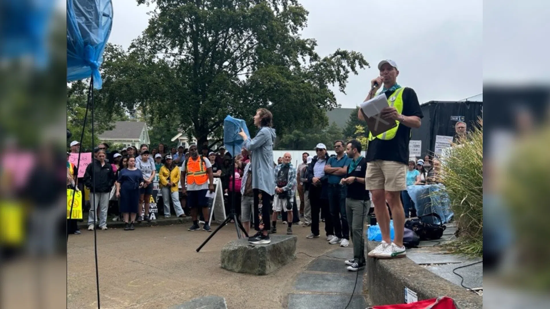 'So powerful it moved me to tears', large rally at Dalhousie ahead of conciliation