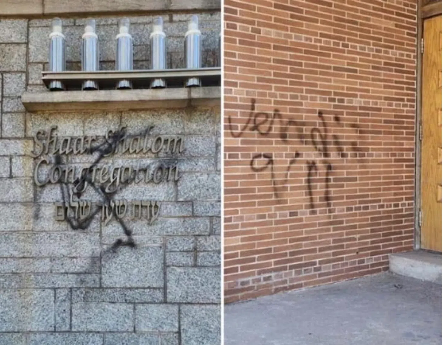 Graffiti targeting Halifax synagogues condemned by community and mayor