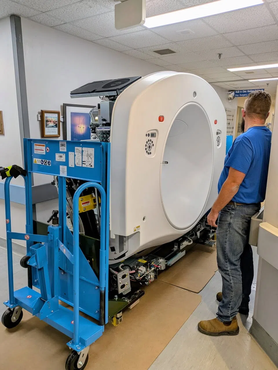 New SPECT-CT scanner arrives at South Shore Regional Hospital