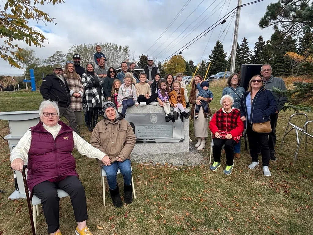 Austin Letcher Sr. memorial monument revealed