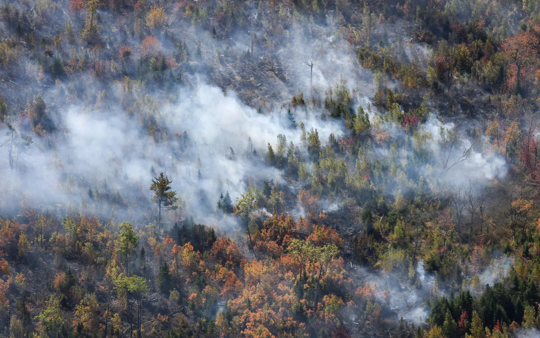More firefighters helping to battle Lake George wildfire