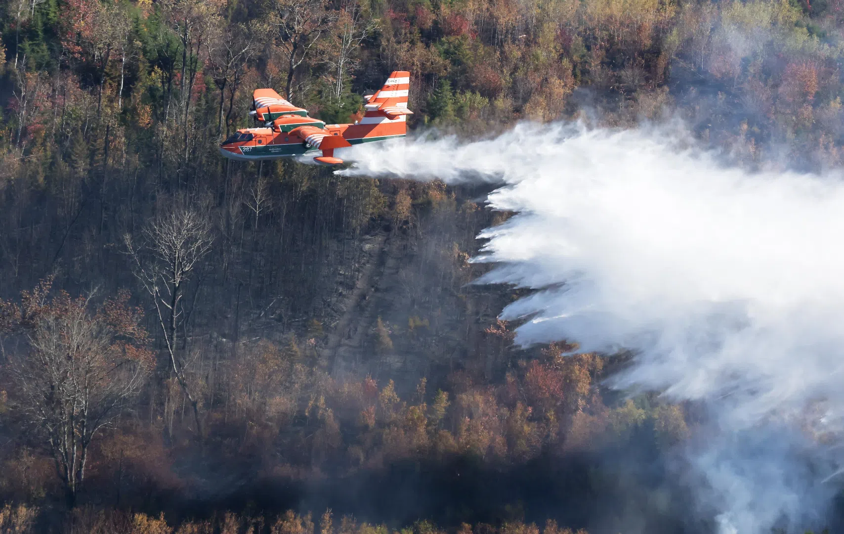 Province offering financial aid to Lake George wildfire evacuees
