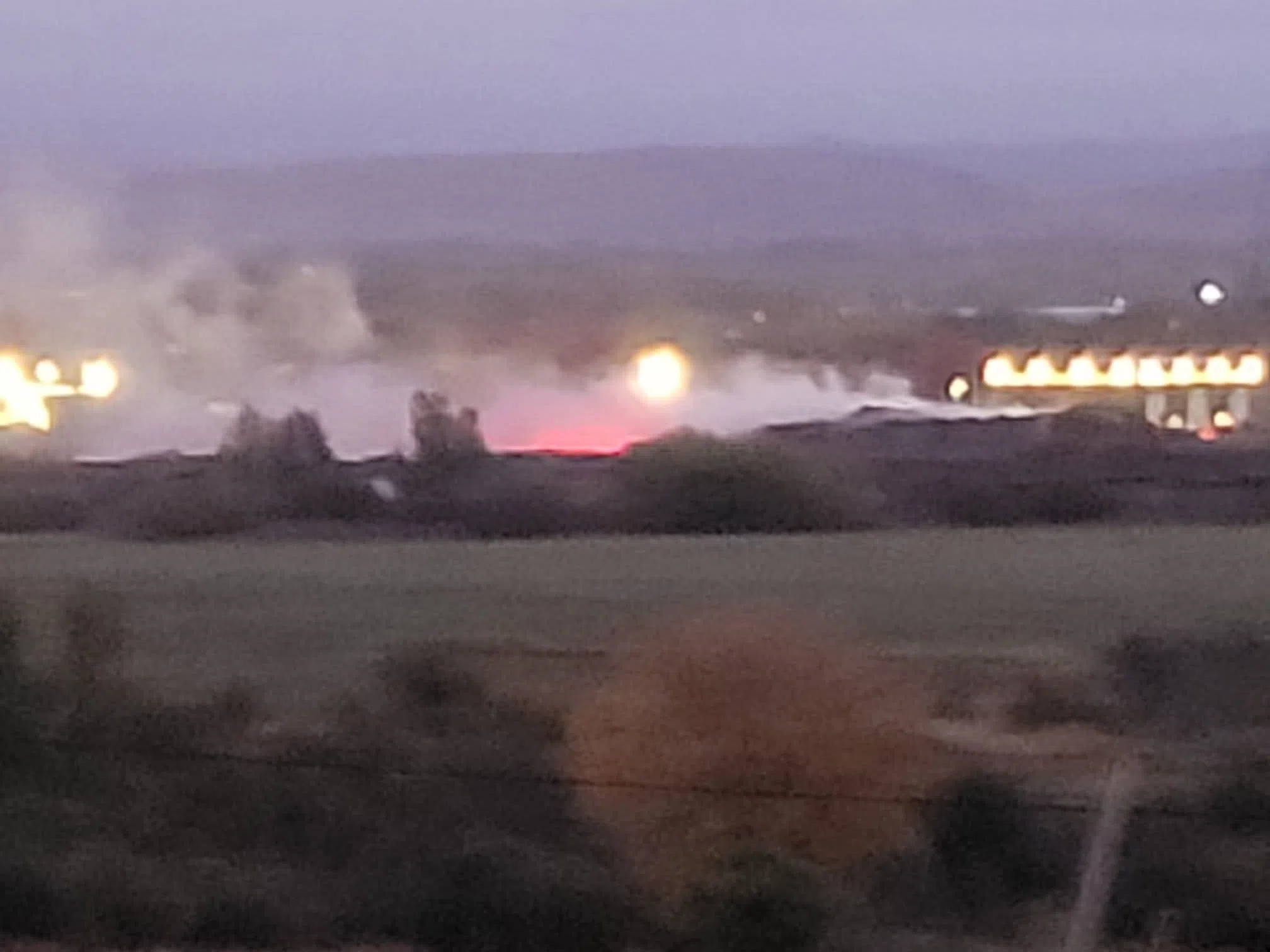 UPDATE: Sussex sawmill fire contained to bark pile