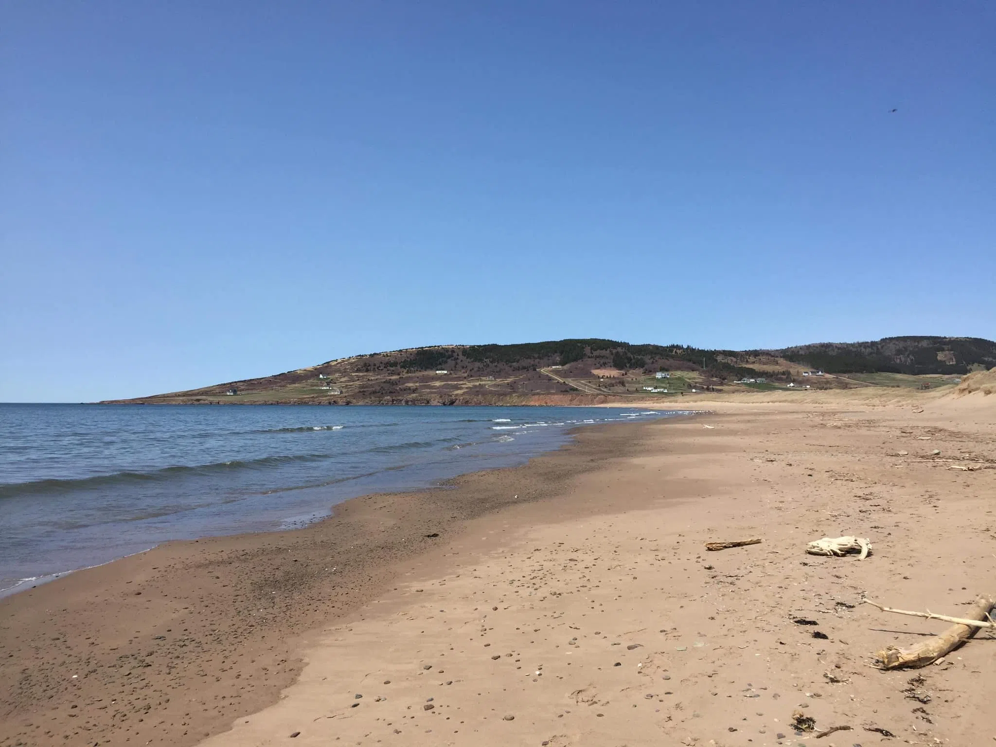 Talks about golf course at West Mabou Beach