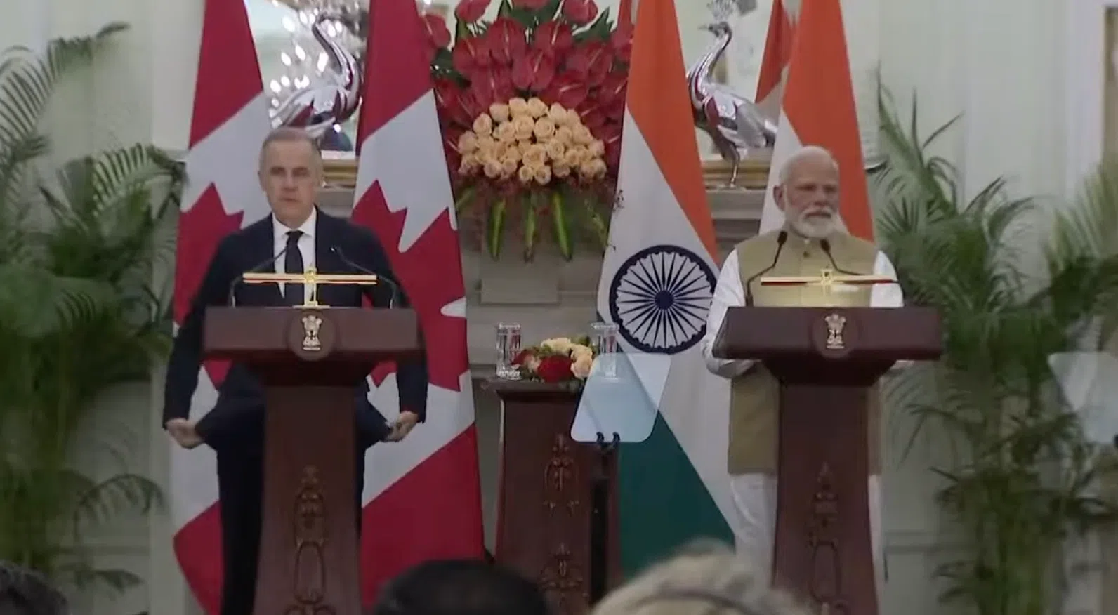 Carney announces ambitious Canada-India partnership as high‑level visit continues