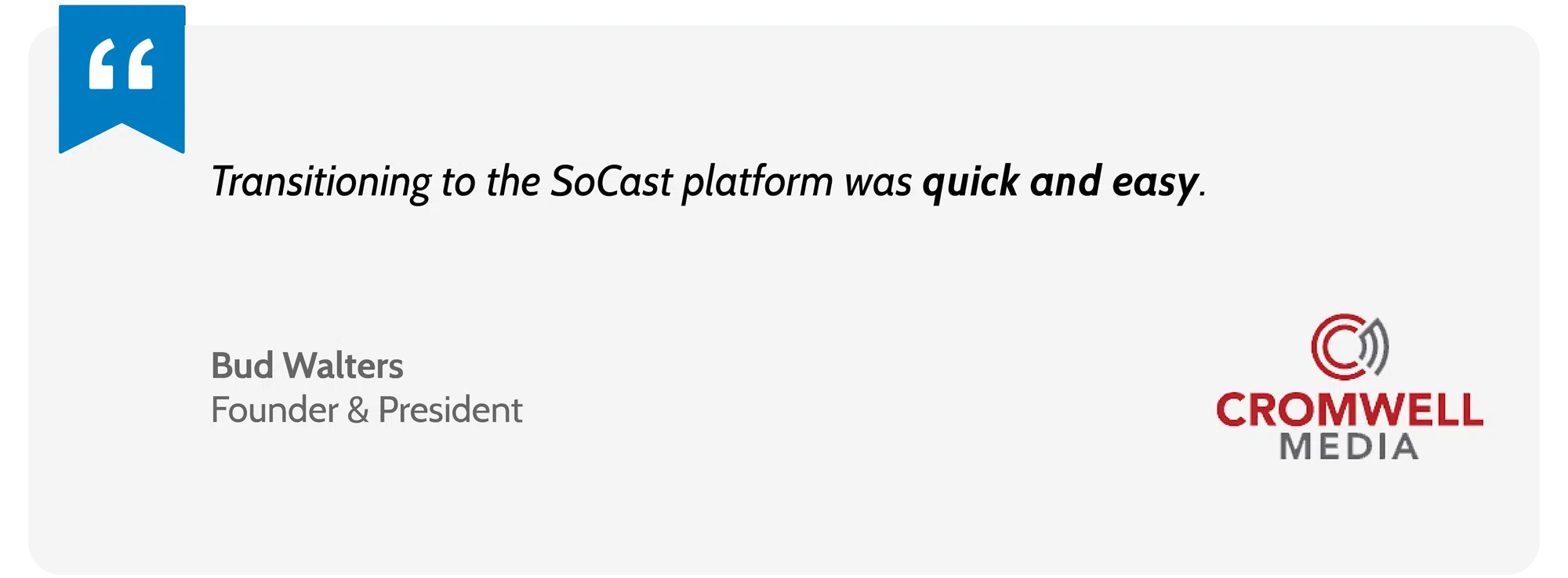 Feature: https://www.socastdigital.com/success-stories/