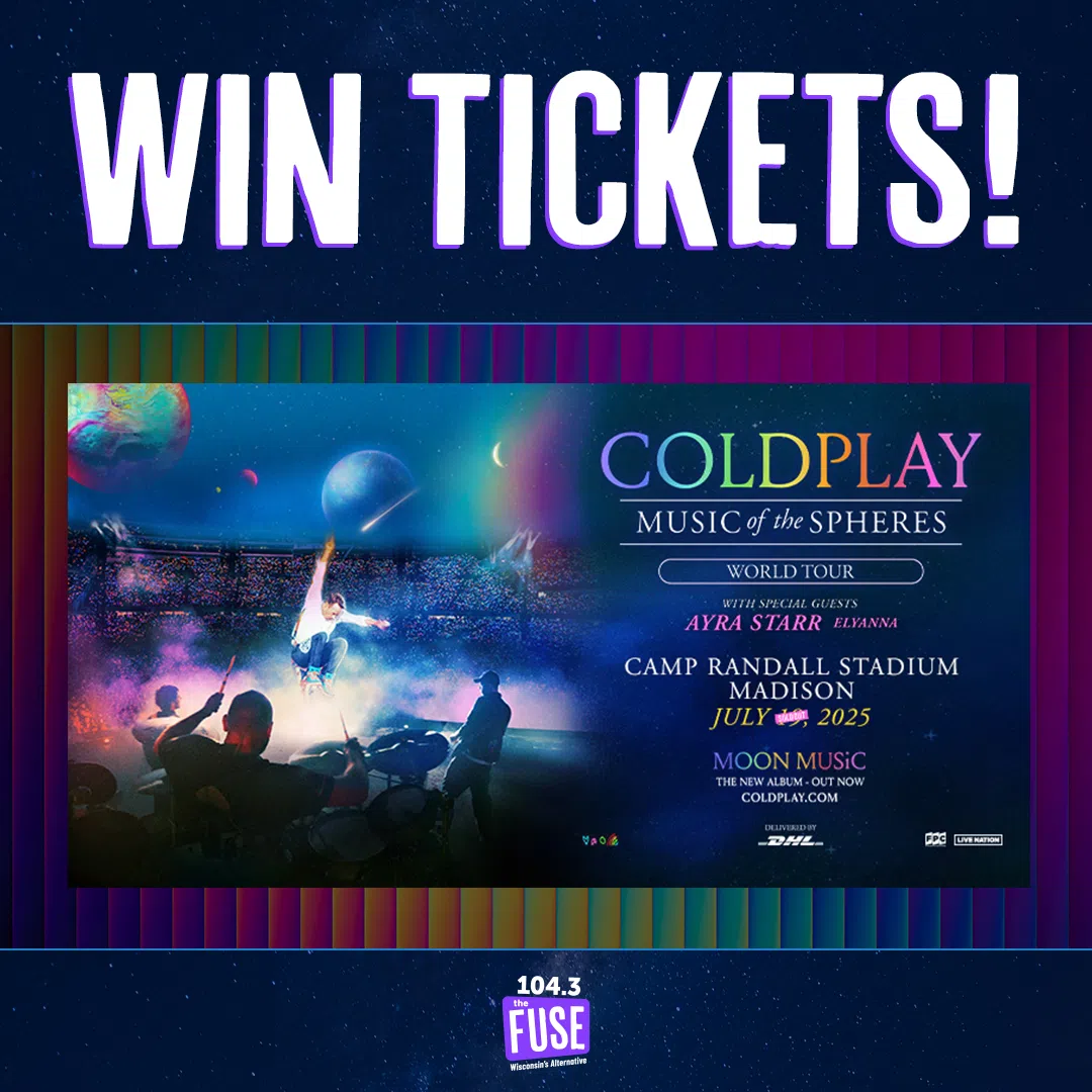 Feature: https://www.1043thefuse.com/contest-coldplay-at-camp-randall-stadium/