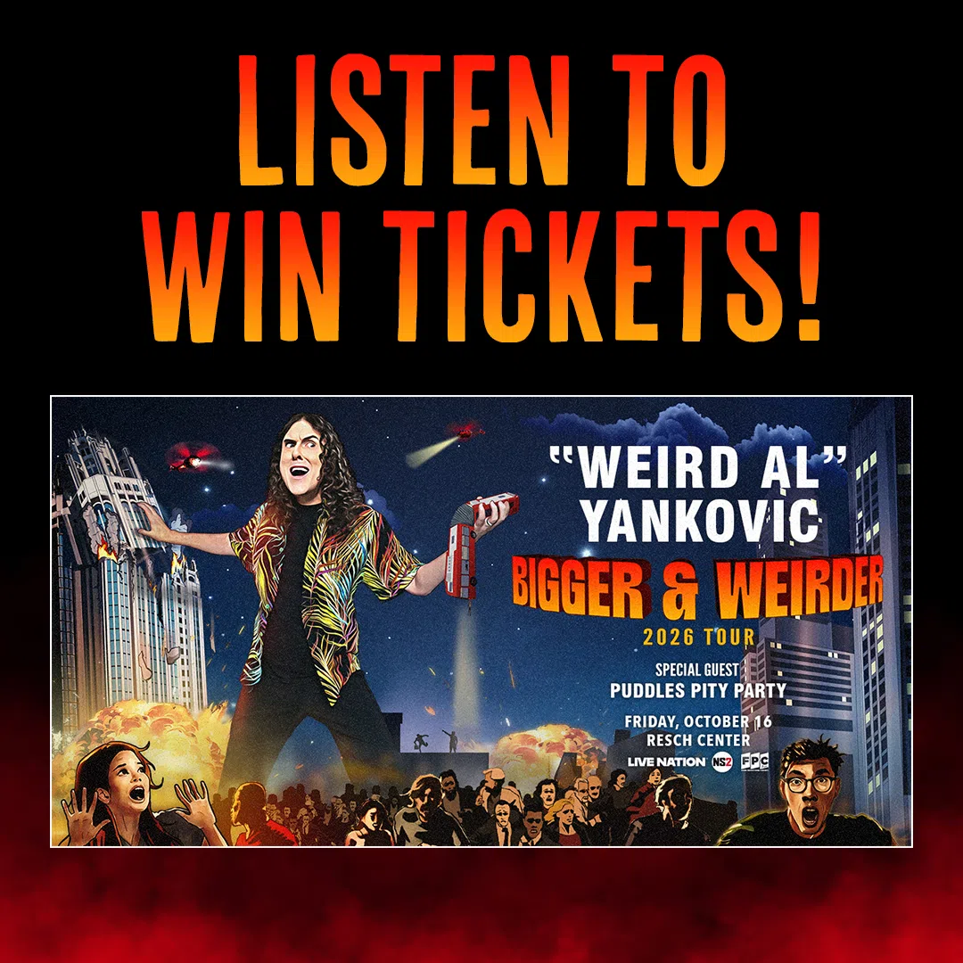 Feature: https://www.1043thefuse.com/contest-weird-al-yankovic-at-resch-center/
