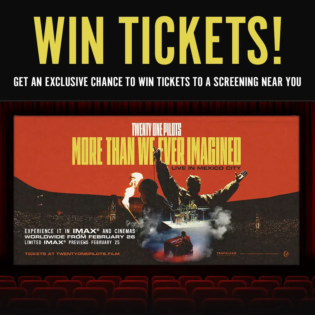 Feature: https://www.1043thefuse.com/contest-twenty-one-pilots-more-than-we-ever-imagined/