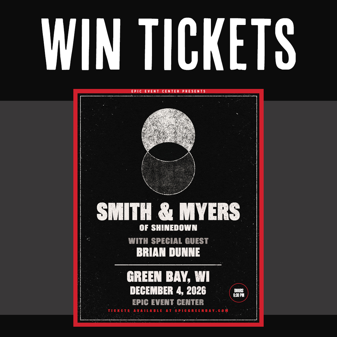 Feature: https://www.1043thefuse.com/contest-smith-myers-at-epic-event-center/