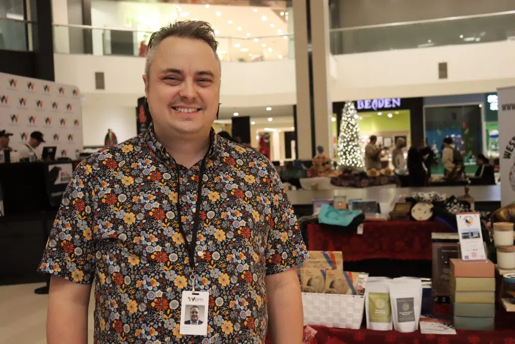 Adam Beckett, events manager for West Edmonton Mall