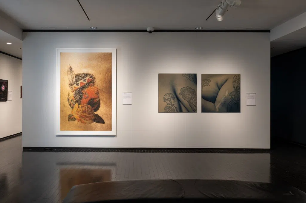 More Indigenous Artwork displayed inside the Art Gallery of Alberta (Photo Credits – Art Gallery of Alberta)