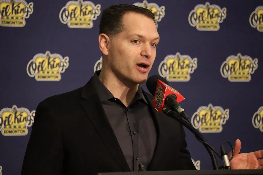 Kevin Randomski, Business Operations Director of the Edmonton Oil Kings (Photo Credits – Daniel Barker-Tremblay)