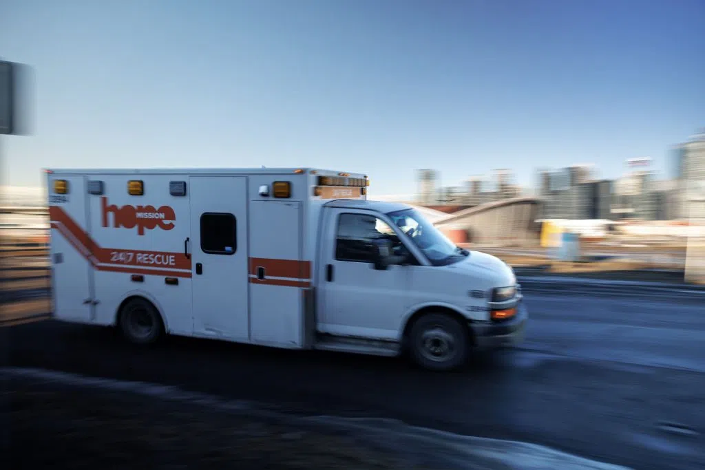 Hope Mission Rescue Van in the City of Calgary (Photo Credits – Hope Mission Calgary)