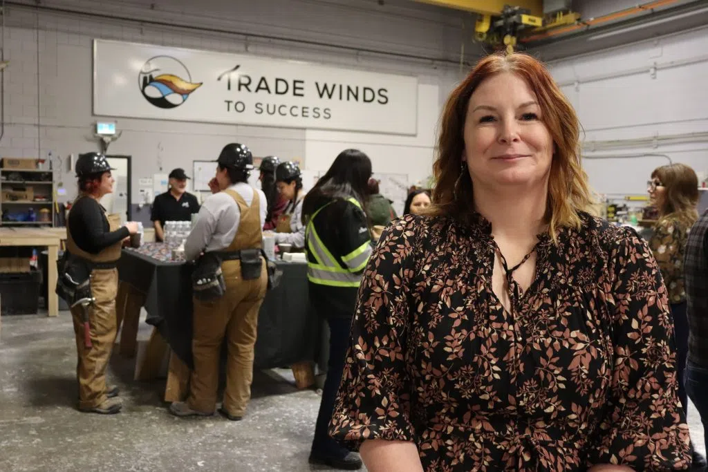 Shannon McCarthy, Executive Director with Trade Winds to Success Training Society (Photo Credits – Daniel Barker-Tremblay)