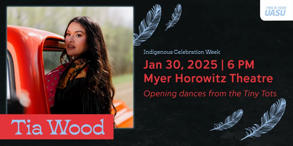 Tia Wood set to perform for Indigenous Celebration Week (Photo Credits – U of A)