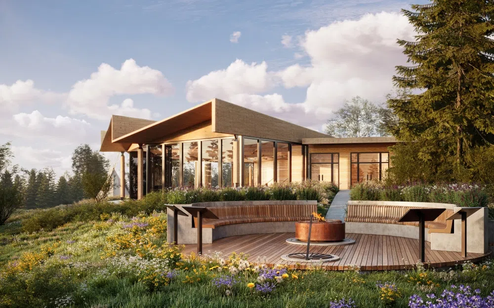 Render of what the building will look like