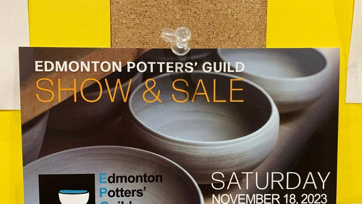 Edmonton Potters’ Guild Annual Fall Sale November 18 CFWE, Alberta's