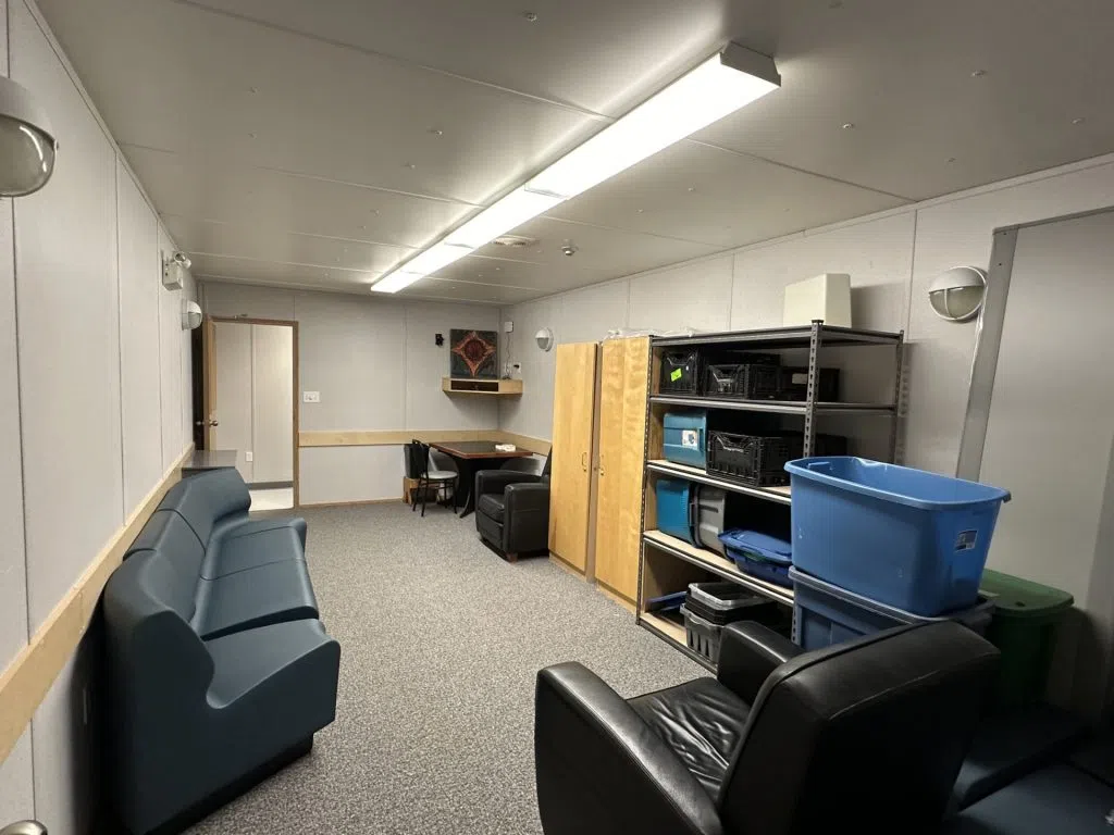 Recreational Room inside the Transitional Housing Facility in Lac La Biche (Photo Credits - Daniel Barker-Tremblay)