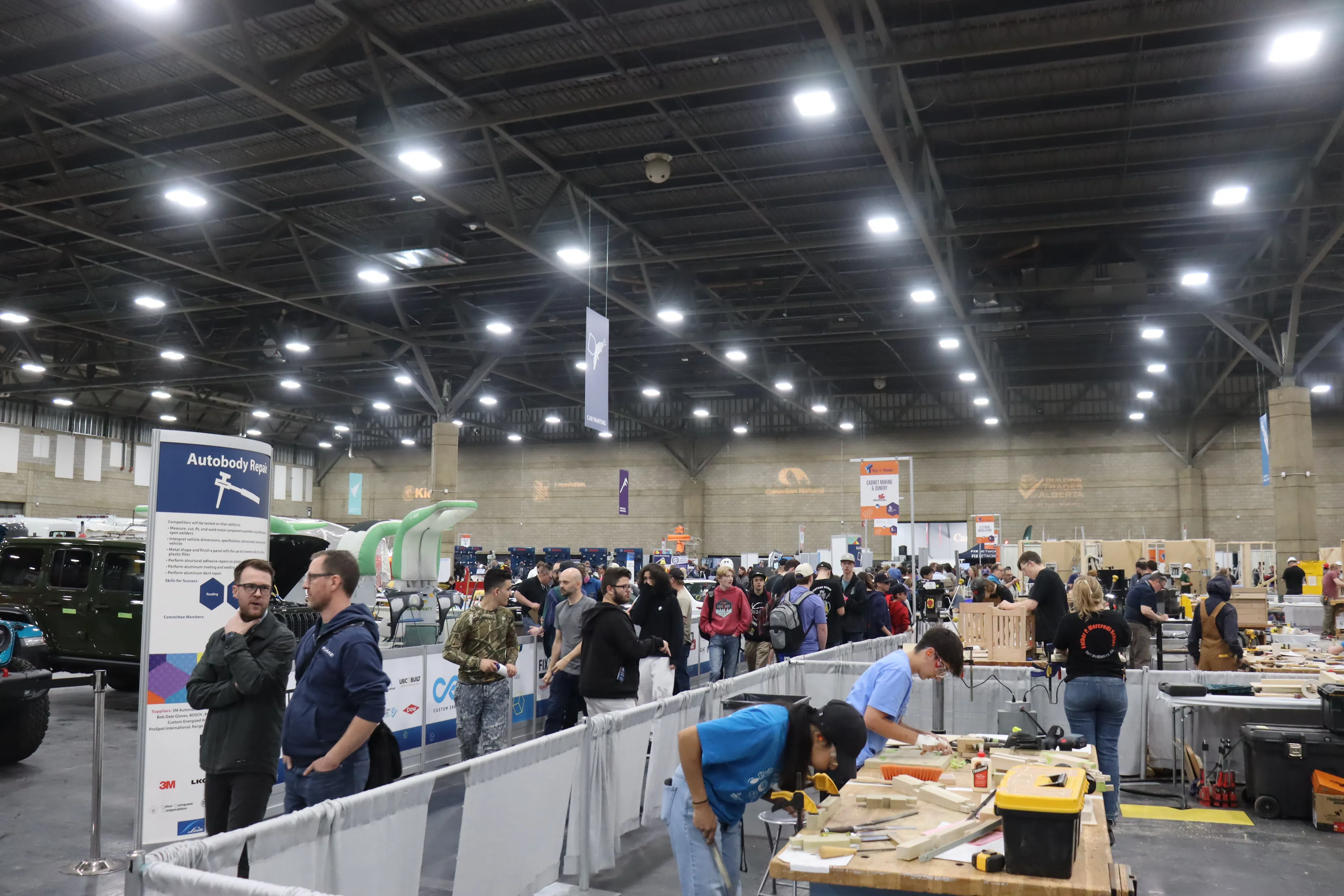 Skills Canada Alberta inside the Edmonton Expo Centre (Photo Credits - Daniel Barker-Tremblay)