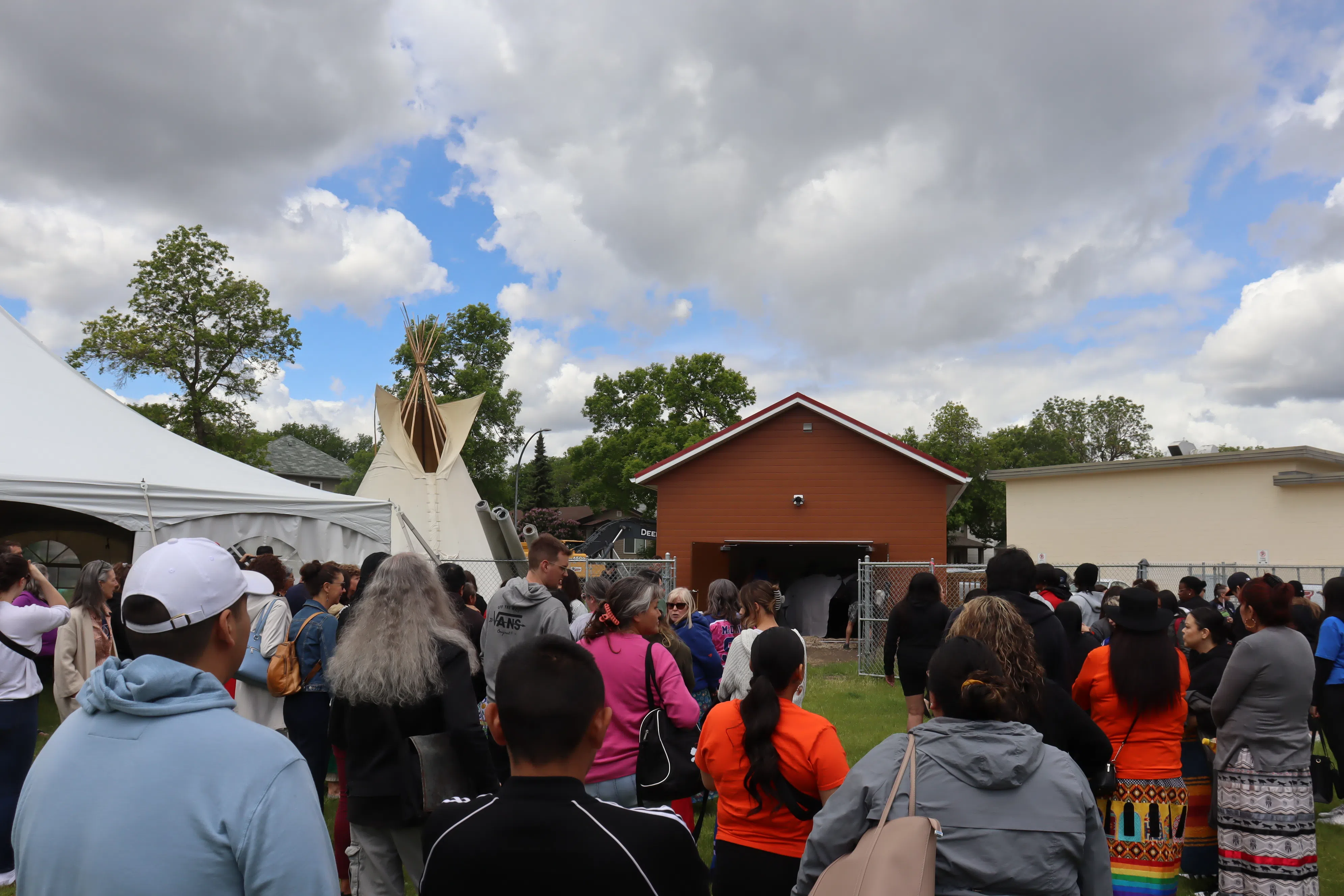 Bent Arrow Traditional Healing Society's Sweatlodge Grand Opening (Photo Credits - Daniel Barker-Tremblay)