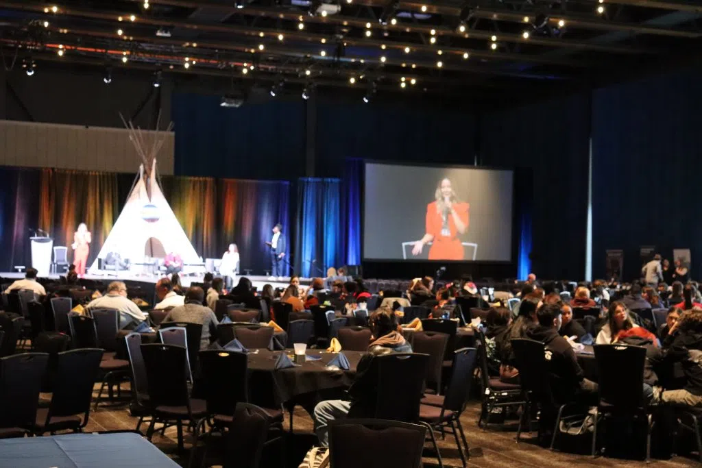 ACFN Urban Job Fair and Conference taking place inside the Edmonton Convention Centre (Photo Credits - Daniel Barker-Tremblay)