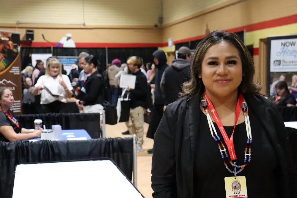 Lacey Yellowbird, executive director of Maskwacis Employment Centre