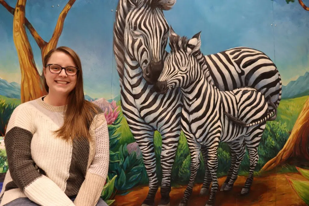 Samantha McLennan, Community Education Lead with the Zebra Centre