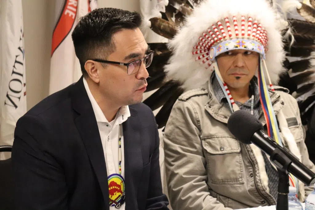 Siksika First Nation Chief Sam Crowfoot (Photo Credits - Daniel Barker-Tremblay)