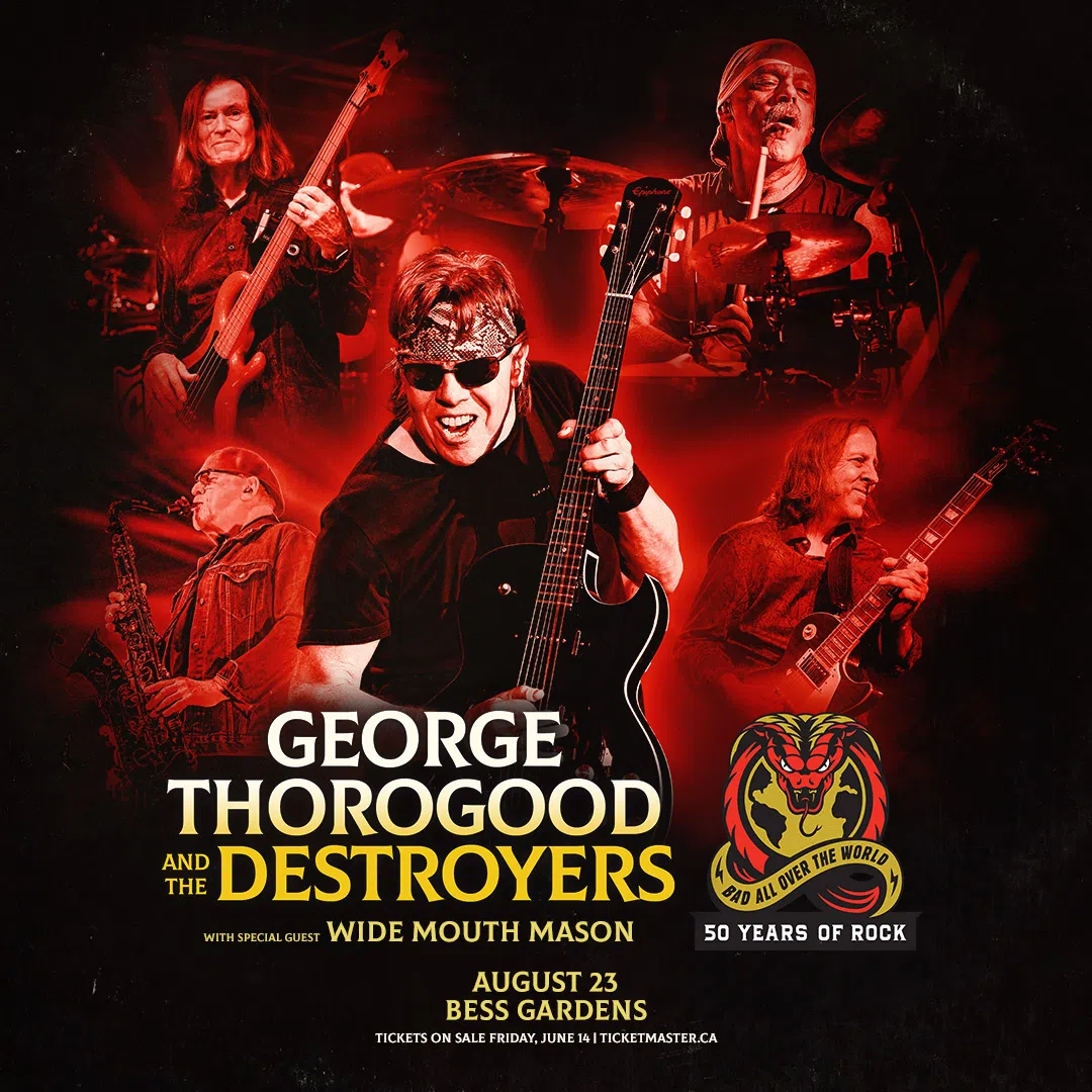 CONCERT ANNOUNCEMENT: George Thorogood and the Destroyers