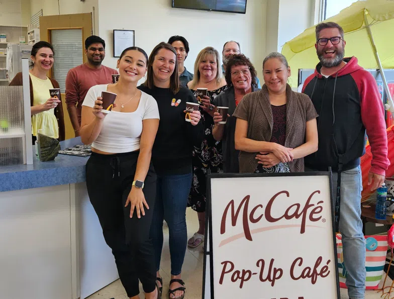 McCafe Pop Up Cafe - Fishers Drug Store