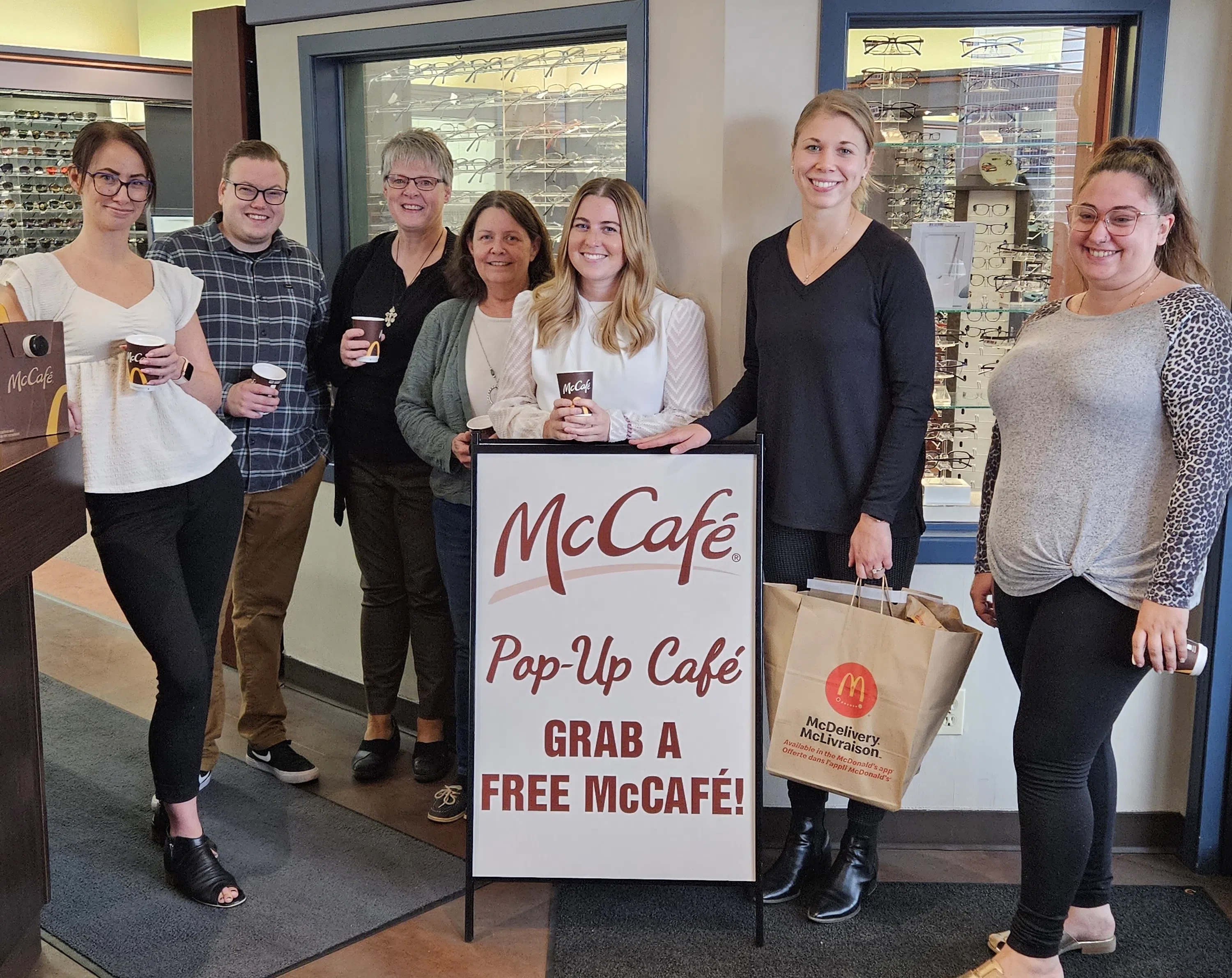 McCafe Pop Up Cafe - FYi Doctors North Battleford
