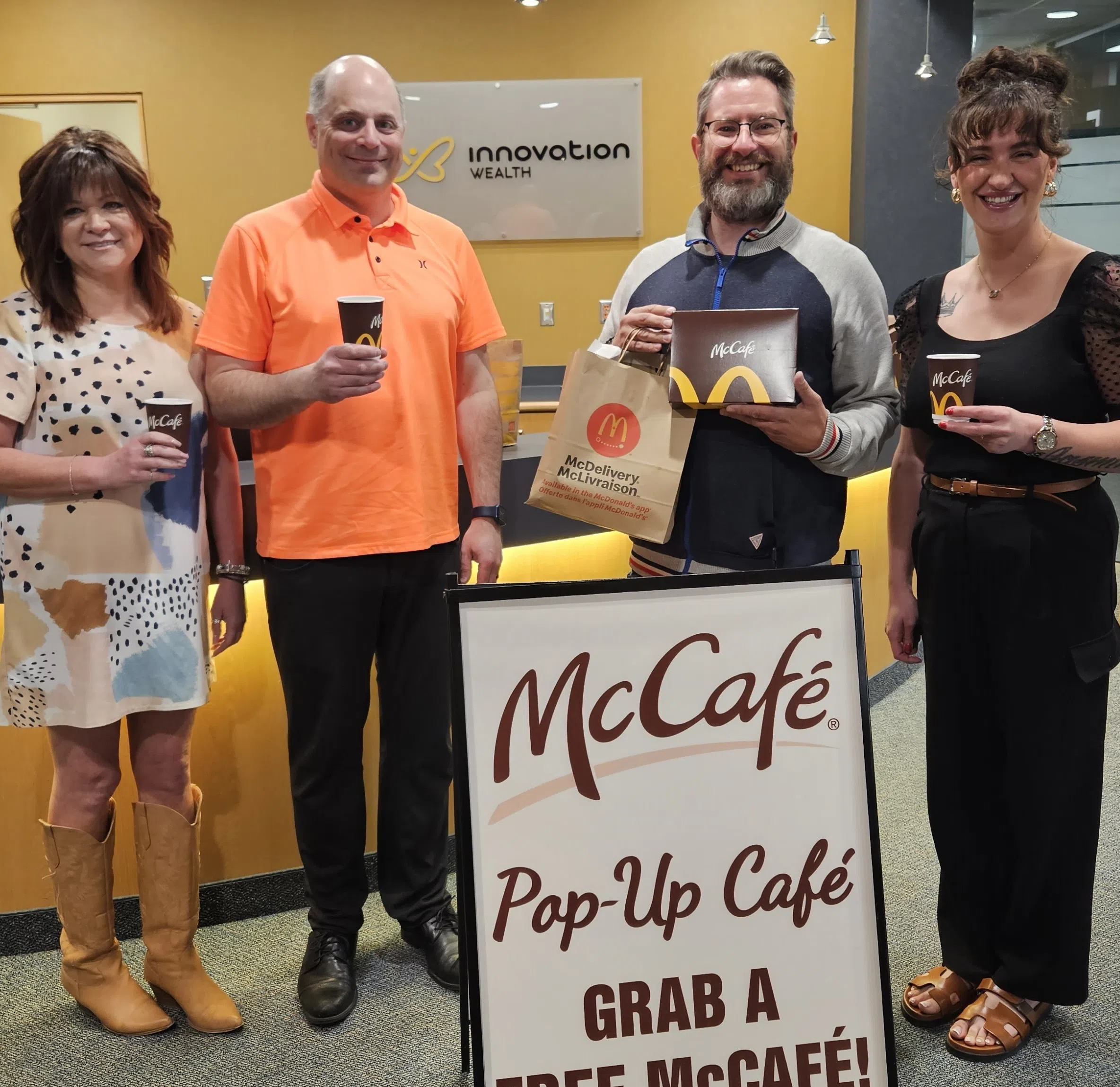 McCafe Pop-Up Cafe - Innovation Wealth