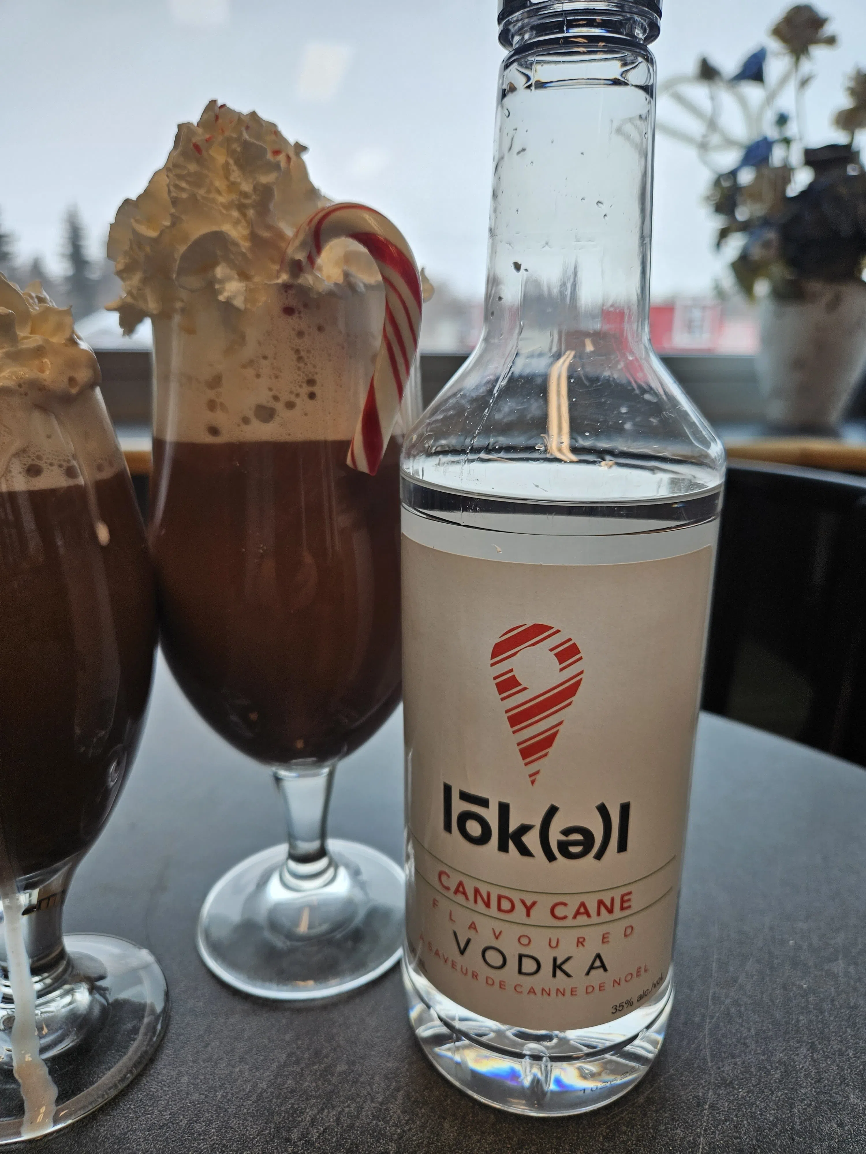 Holiday Spirits! LMD Candy Cane Hot Chocolate