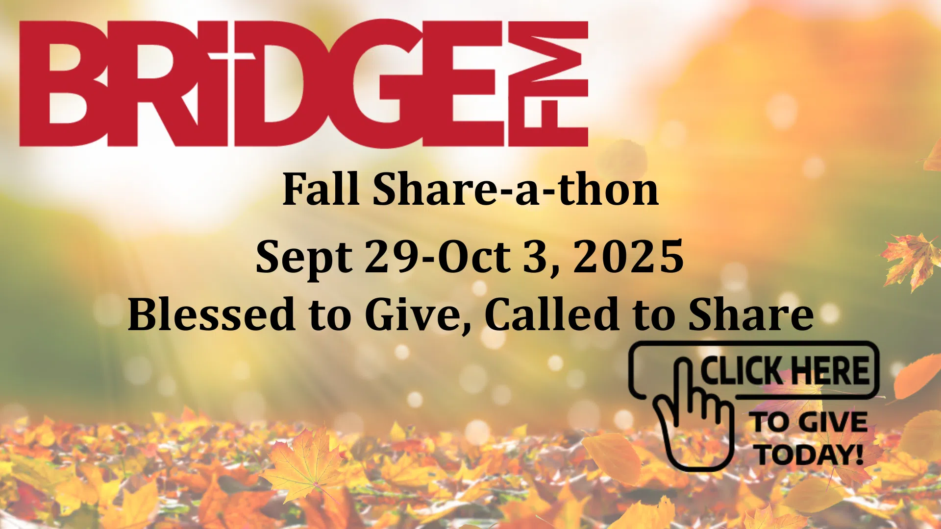 Feature: https://www.thebridgefm.org/give/
