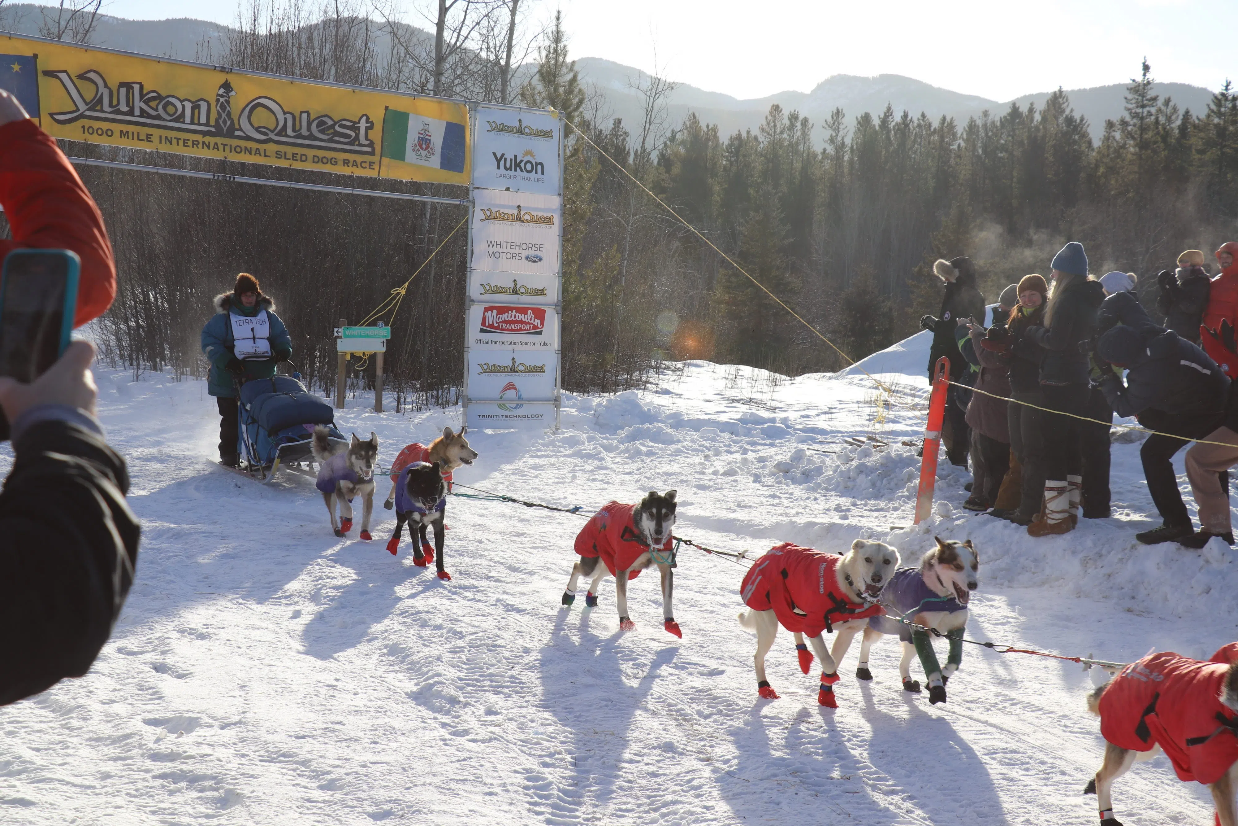 Yukon Quest 2024 kicks off as first musher crosses starting line 96.1