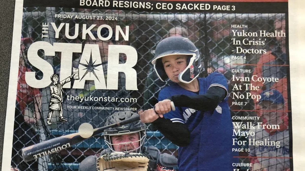 Sudden decision to stop publication in the Yukon Star was “unavoidable”