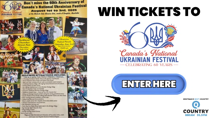 Feature: https://qcountryfm.ca/canadas-national-ukrainian-festival-tickets/