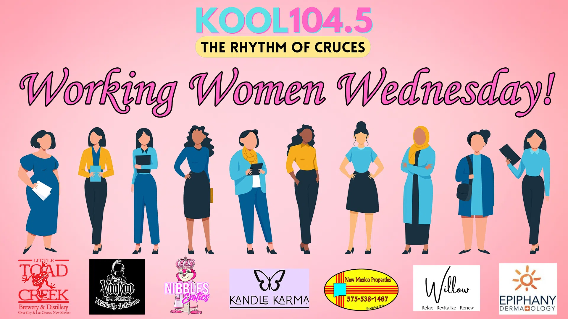 Feature: https://www.1045koolfm.com/working-women-wednesday/