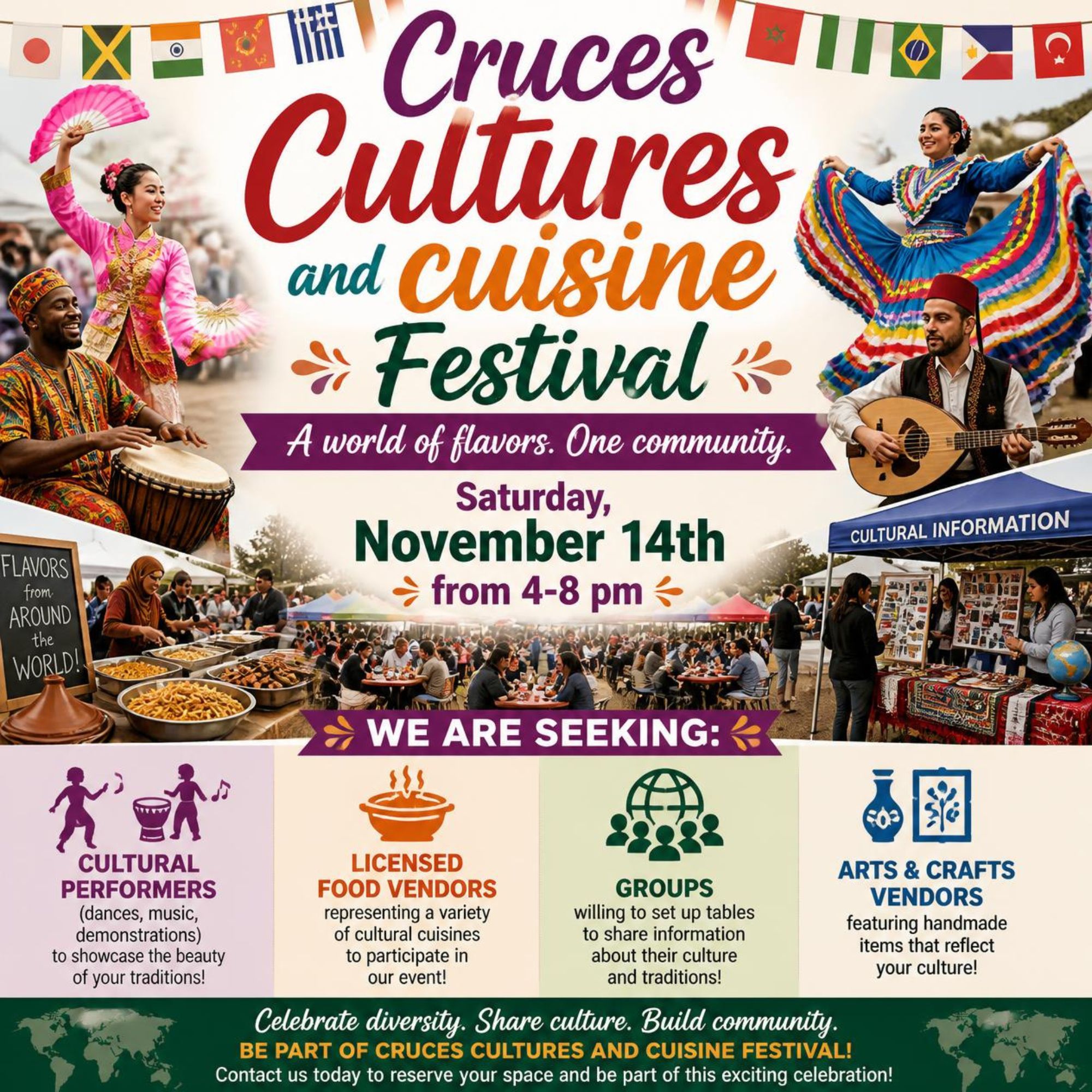 Feature: https://www.1045koolfm.com/cruces-cultures-and-cuisine-festival/