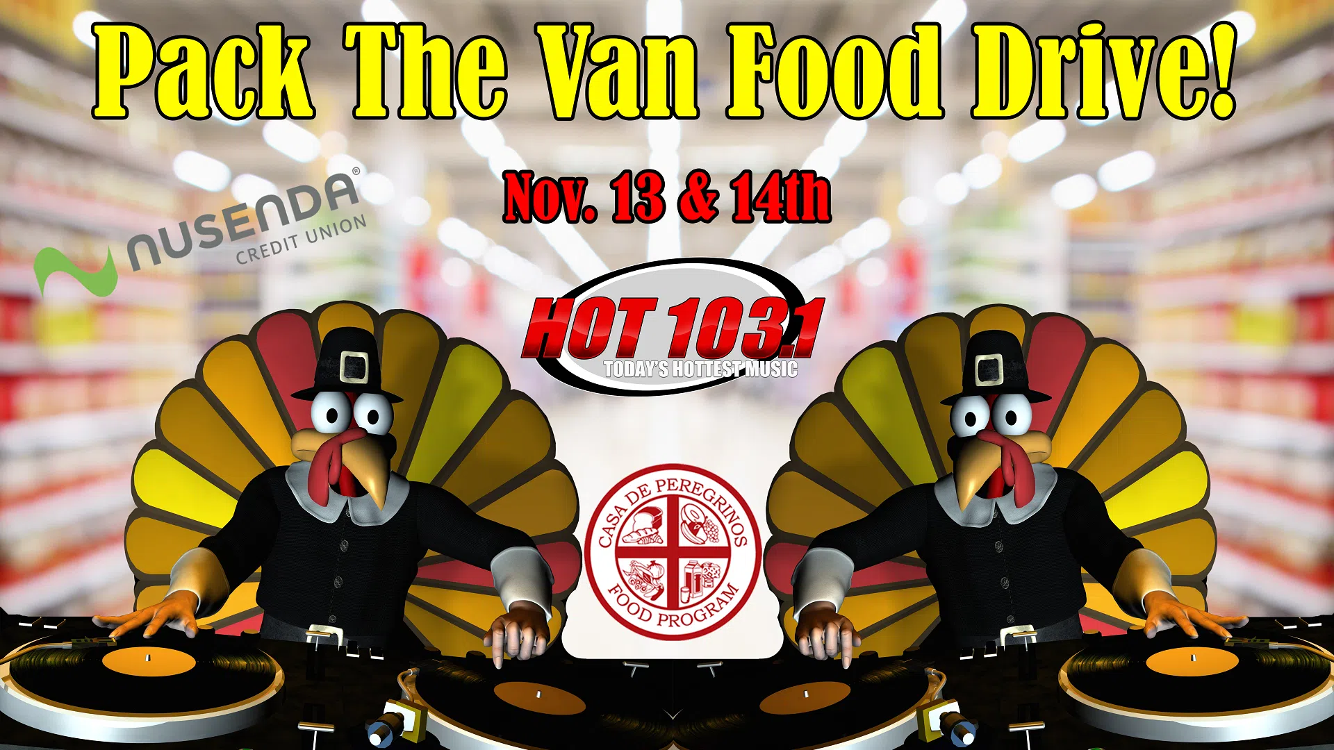 Feature: https://www.hot103.fm/pack-the-van/