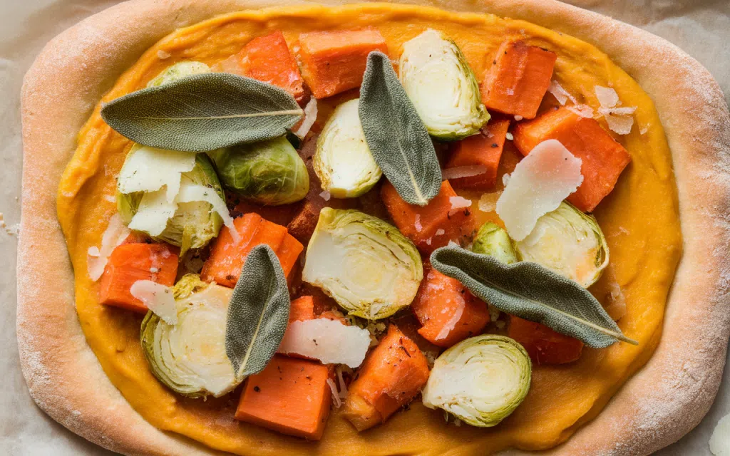 Pumpkin Harvest Flatbread Pizza