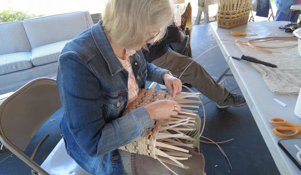 Avon Hills Black Ash Basket Weaving Avon Hills Folk School