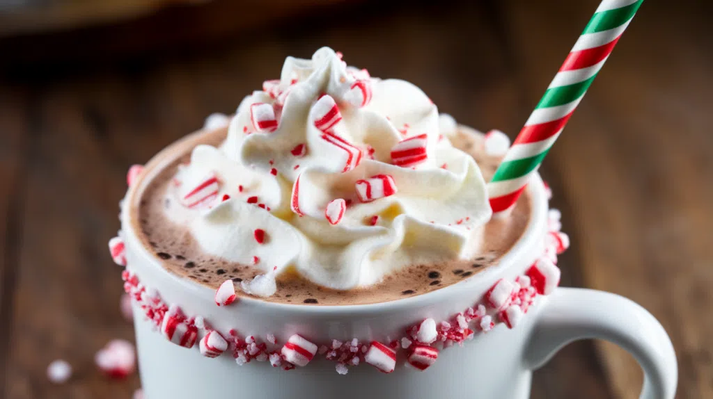 peppermint hot chocolate